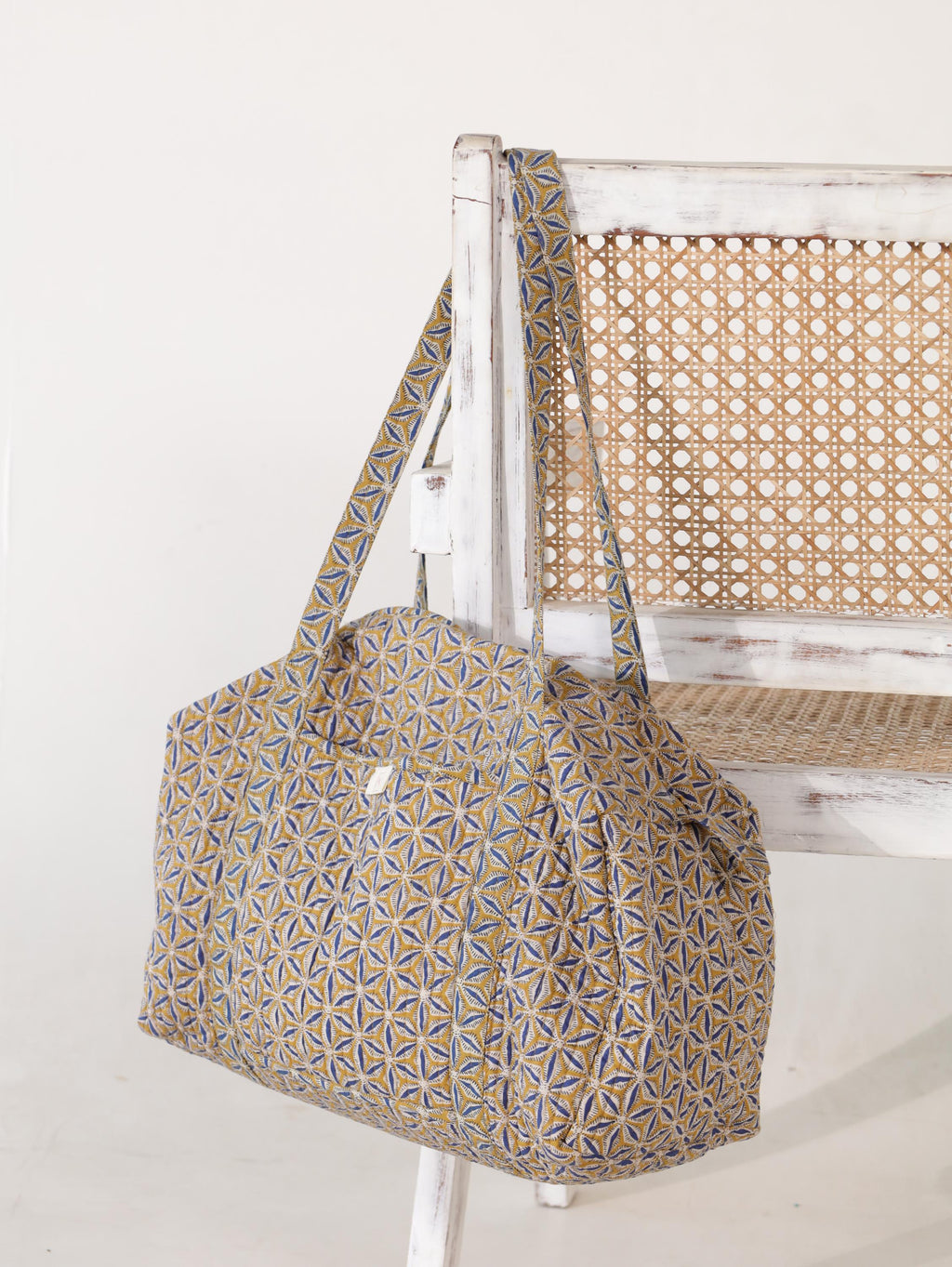 Handmade Canvas Duffel Bag - Stylish Gym or Weekend Travel Bag