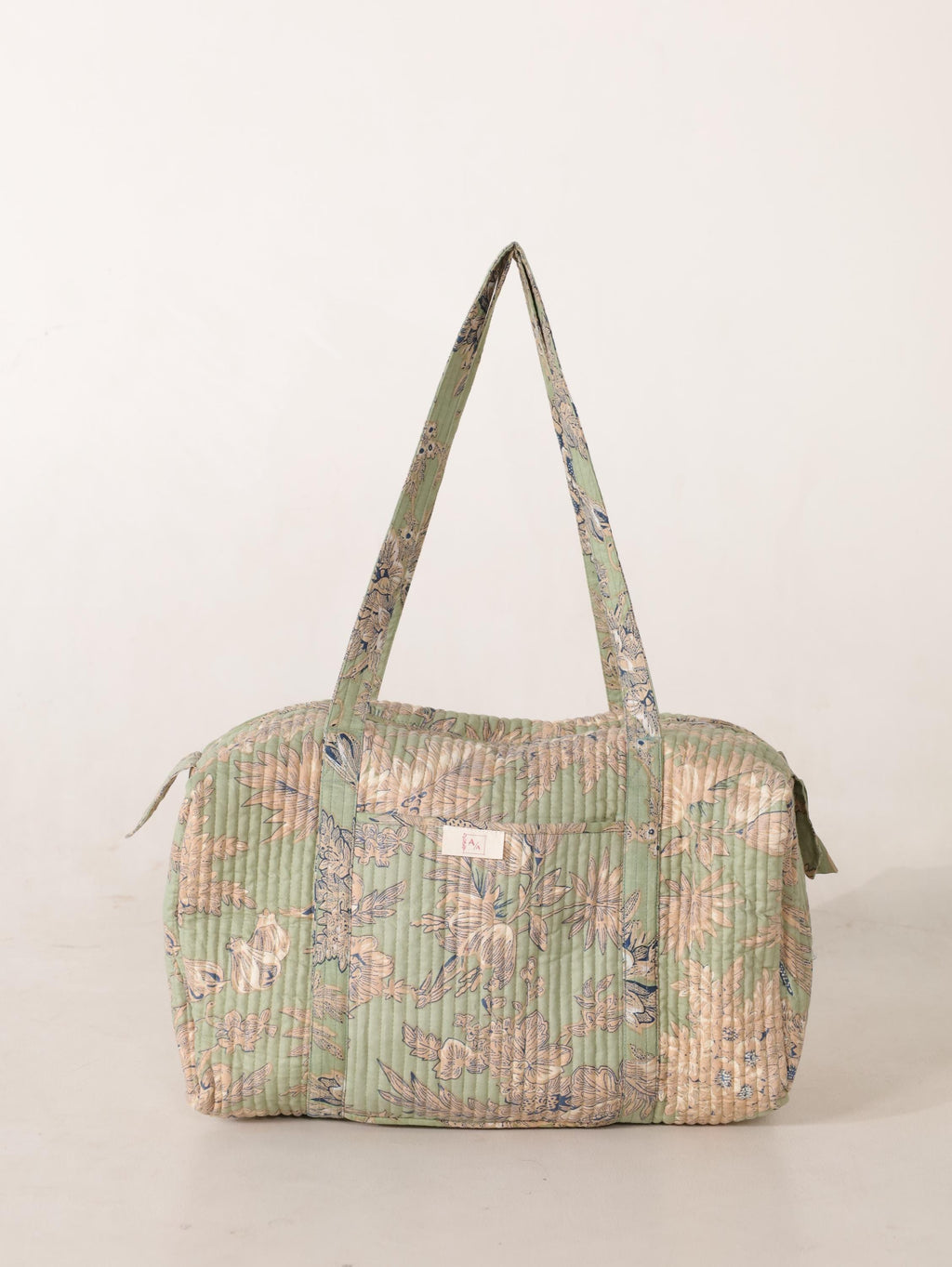 Handmade Canvas Duffel Bag - Stylish Weekend Travel Bag for Men and Women